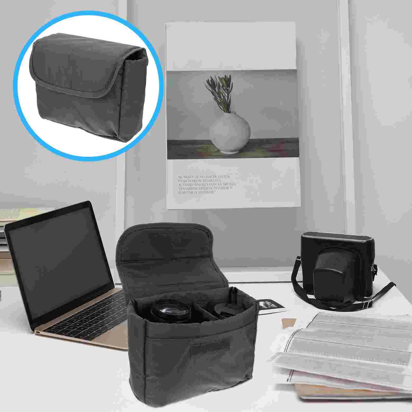 Camera Pouch Multifunctional Useful Camera Bag Insert Camera Protective Bag Camera Lens Case for Backpack
Camera Pouch Multifunctional Useful Camera Bag Insert Camera Protective Bag Camera Lens Case for Backpack