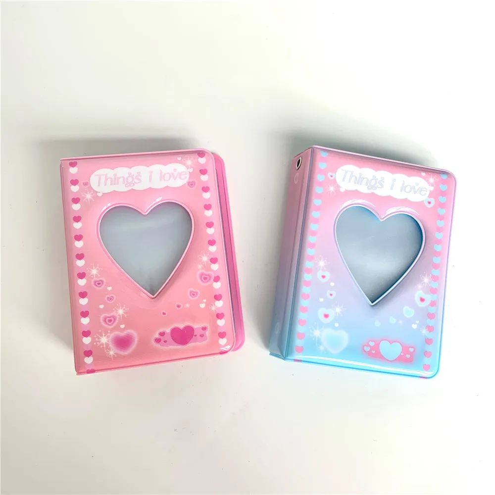 New Arrival Cute Love Heart Kpop Photocards Collect Book Idol Photo Sleeves Storage Display Book School Stationery
New Arrival Cute Love Heart Kpop Photocards Collect Book Idol Photo Sleeves Storage Display Book School Stationery