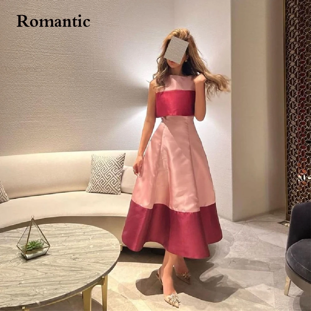 Romantic Red And Pink Satin Evening Dress A Line O Neck Sleeveless Saudi Arabia Short Party Gowns For Special Occasion 2022
Romantic Red And Pink Satin Evening Dress A Line O Neck Sleeveless Saudi Arabia Short Party Gowns For Special Occasion 2022