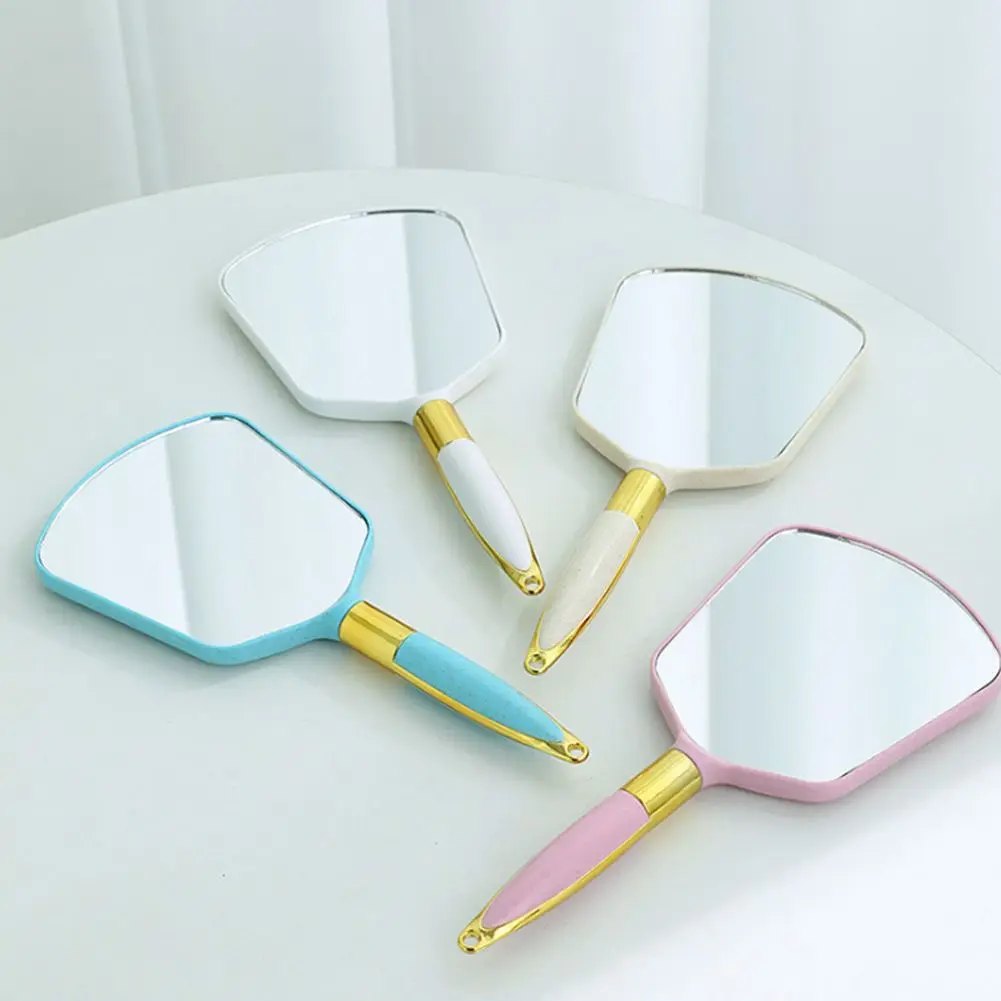 Cosmetic SPA High-definition Handheld Vanity Vintage Makeup Mirror Hand Mirror
Cosmetic SPA High-definition Handheld Vanity Vintage Makeup Mirror Hand Mirror