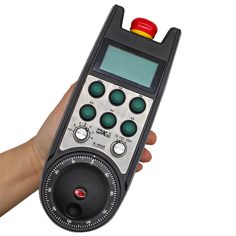 factory xhc 6 axis wireless handwheel Siemens fanuc MPG Wireless Electronic Pendant wireless Hand Wheel Lathe Handwheel
factory xhc 6 axis wireless handwheel Siemens fanuc MPG Wireless Electronic Pendant wireless Hand Wheel Lathe Handwheel