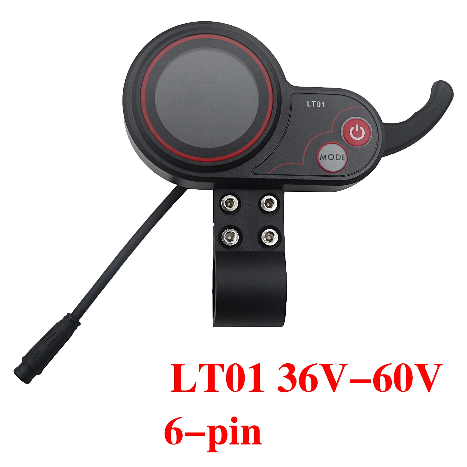 1pc Display LT01 LCD Display Control Panel 6 Pin Plug ABS For Mantis 10 For-Wolf 36-60V Electric Scooters Accessories
1pc Display LT01 LCD Display Control Panel 6 Pin Plug ABS For Mantis 10 For-Wolf 36-60V Electric Scooters Accessories