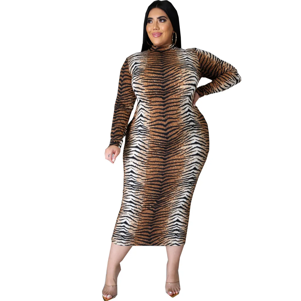 Women's Dresses 2022 spring and autumn New Sexy Fashion Plus Size Women Fitted Print Dresses 
Women's Dresses 2022 spring and autumn New Sexy Fashion Plus Size Women Fitted Print Dresses