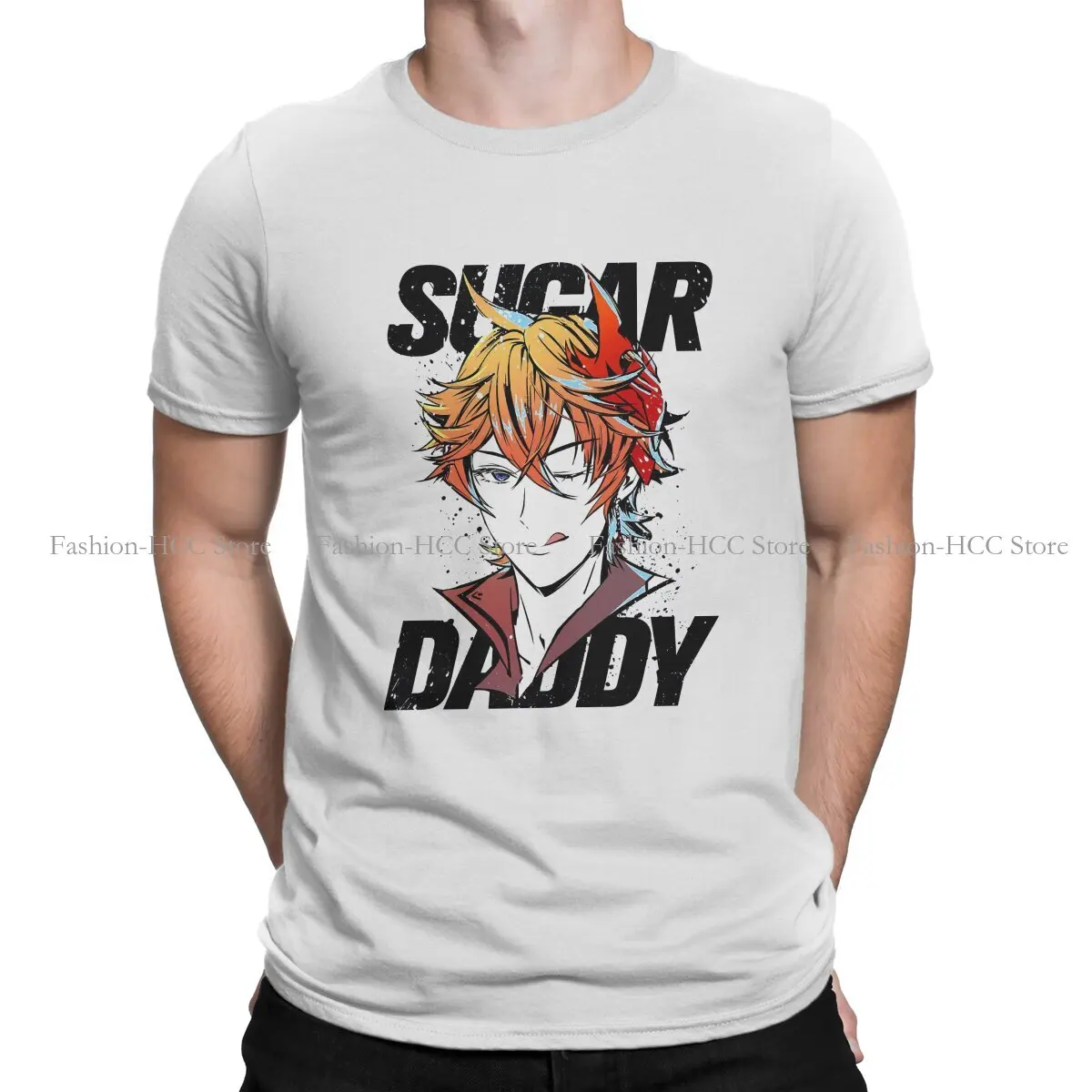 Genshin Crewneck Original TShirts Childe Sugar Daddy Personalize Homme T Shirt Funny Clothing Size S-6XL
Genshin Crewneck Original TShirts Childe Sugar Daddy Personalize Homme T Shirt Funny Clothing Size S-6XL