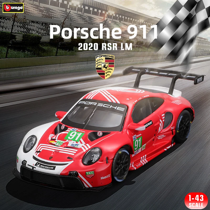 Bburago 1:43 Porsche 911 RSR LM 2020 Transparent acrylic dust cover Alloy car sports car model birthday present decorations
Bburago 1:43 Porsche 911 RSR LM 2020 Transparent acrylic dust cover Alloy car sports car model birthday present decorations