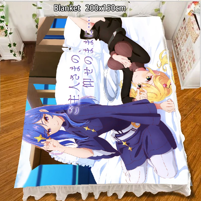 Anime Fleece Blanket The world's best assassin Ansatsu Kizoku Maha Tarte quilt carpet soft Bedding Accessories 200x150cm
Anime Fleece Blanket The world's best assassin Ansatsu Kizoku Maha Tarte quilt carpet soft Bedding Accessories 200x150cm