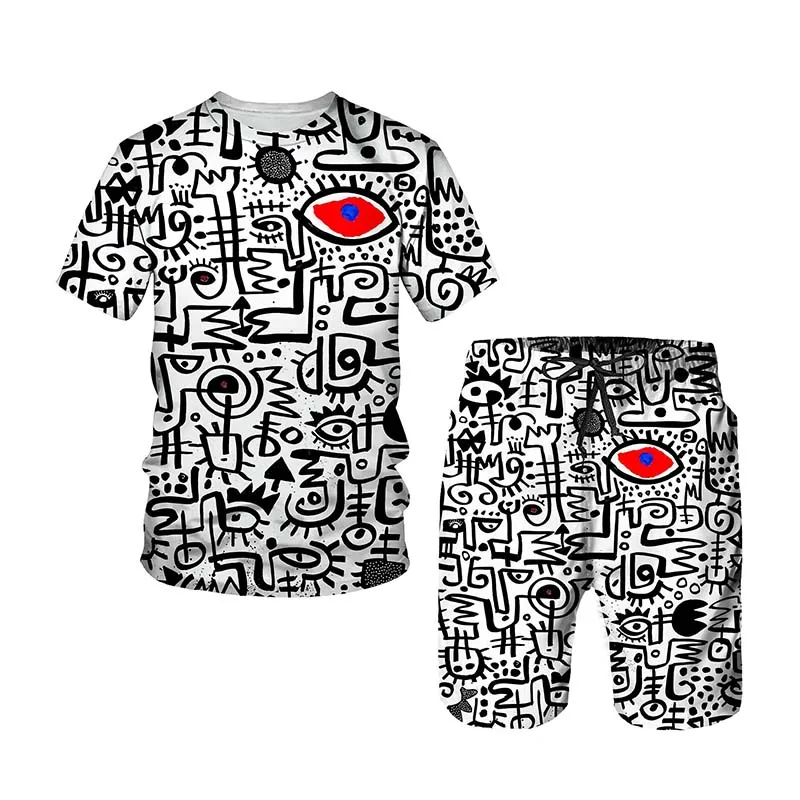 2022 Summer New Men/Women's 3D Short Sleeve T-shirts Shorts 2 Piece Suit Hip Hop Outfits Streetwear Set Casual Tracksuit Men
2022 Summer New Men/Women's 3D Short Sleeve T-shirts Shorts 2 Piece Suit Hip Hop Outfits Streetwear Set Casual Tracksuit Men