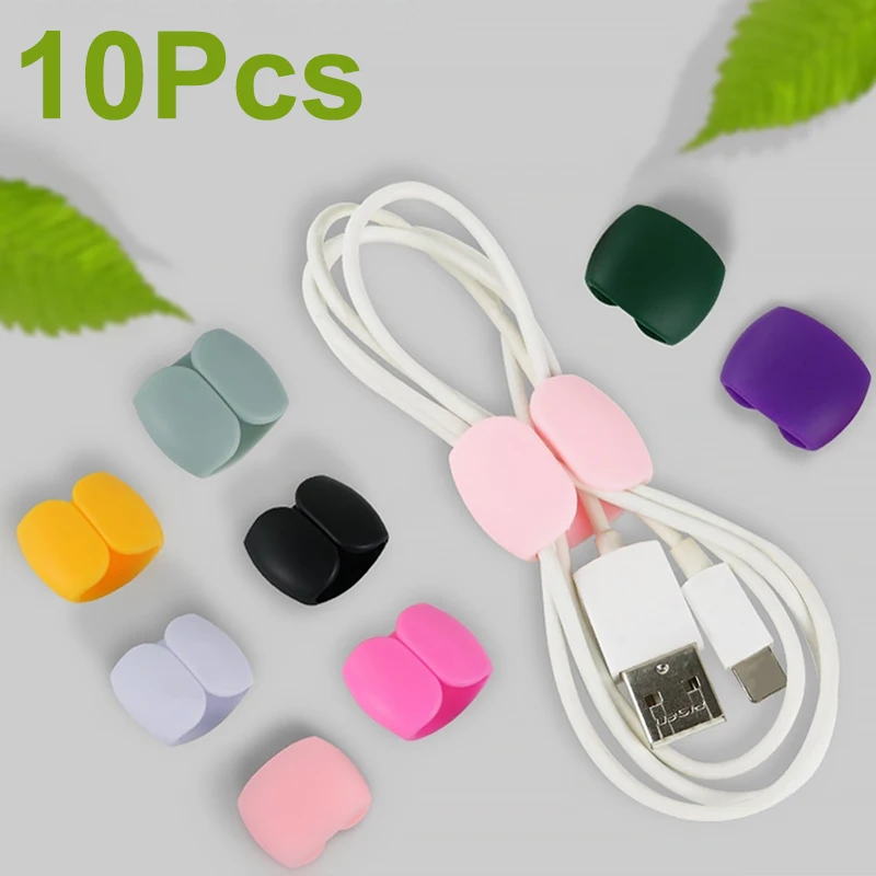 10Pcs Small Cable Winder Fashion Portable Travel USB Charger Holder Clips Desk Organizer Wire Cord for Home Desktop Decoration
10Pcs Small Cable Winder Fashion Portable Travel USB Charger Holder Clips Desk Organizer Wire Cord for Home Desktop Decoration