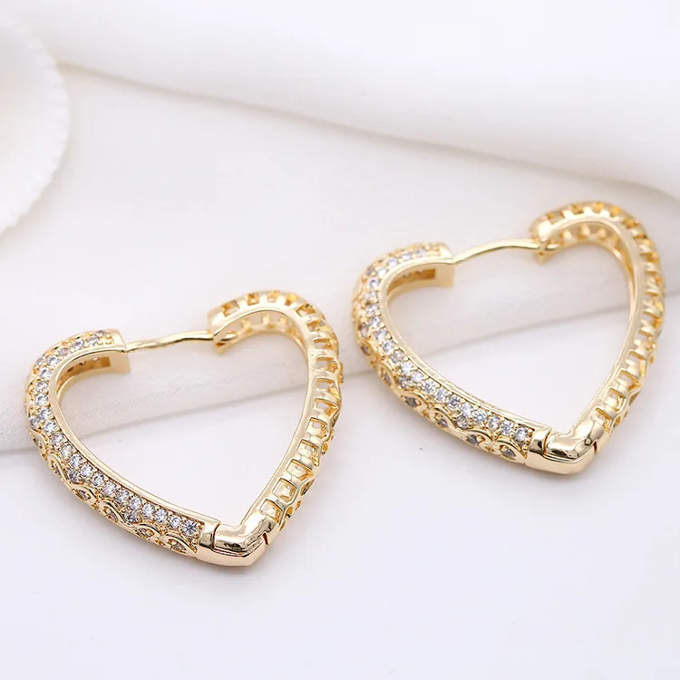 Латунные серьги-кольца с покрытием 24-каратным золотом и цирконом, 2 шт., 32x35 мм, Ювелирная фурнитура высокого качества для изготовления украш...
Латунные серьги-кольца с покрытием 24-каратным золотом и цирконом, 2 шт., 32x35 мм, Ювелирная фурнитура высокого качества для изготовления украш...