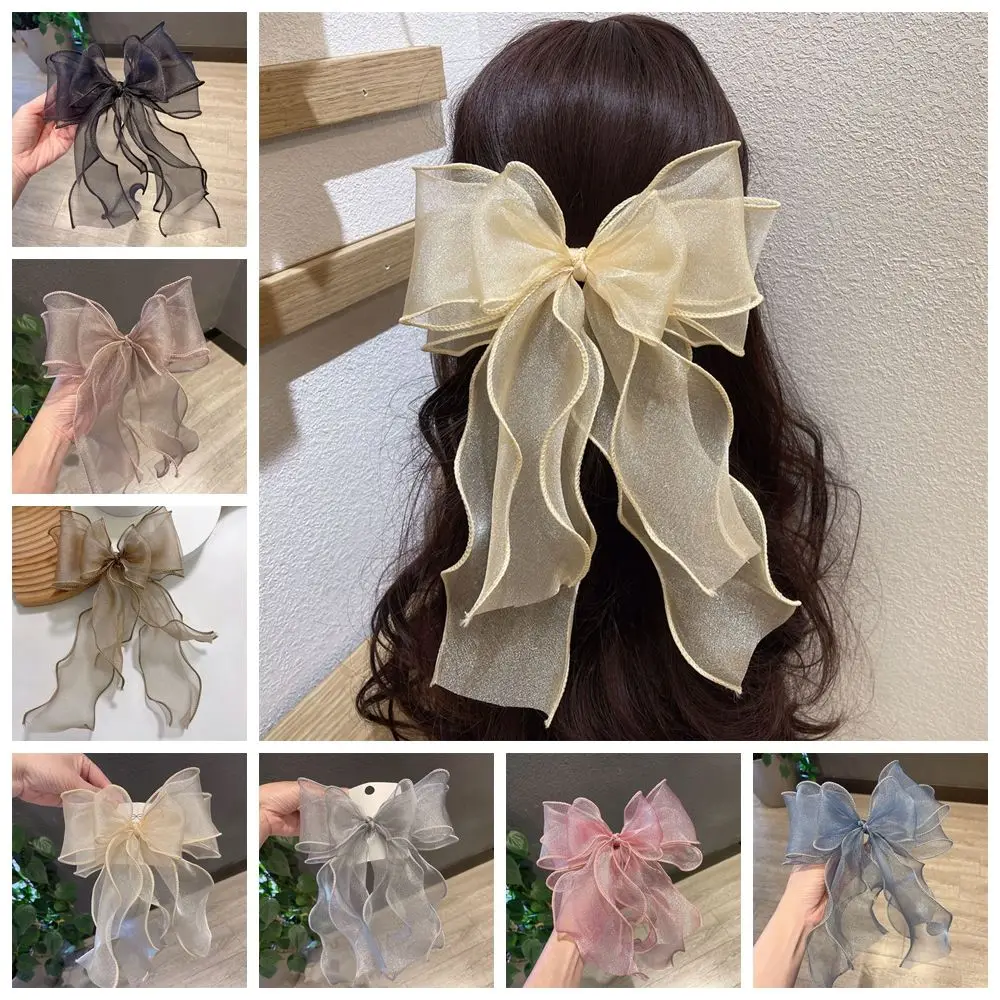 Mesh Sweet Girls Fashion Headpiece Ponytail Ribbon Multi-layer Lace Hair Clips Hair Barrettes Bow Knot Hair Barrettes
Mesh Sweet Girls Fashion Headpiece Ponytail Ribbon Multi-layer Lace Hair Clips Hair Barrettes Bow Knot Hair Barrettes