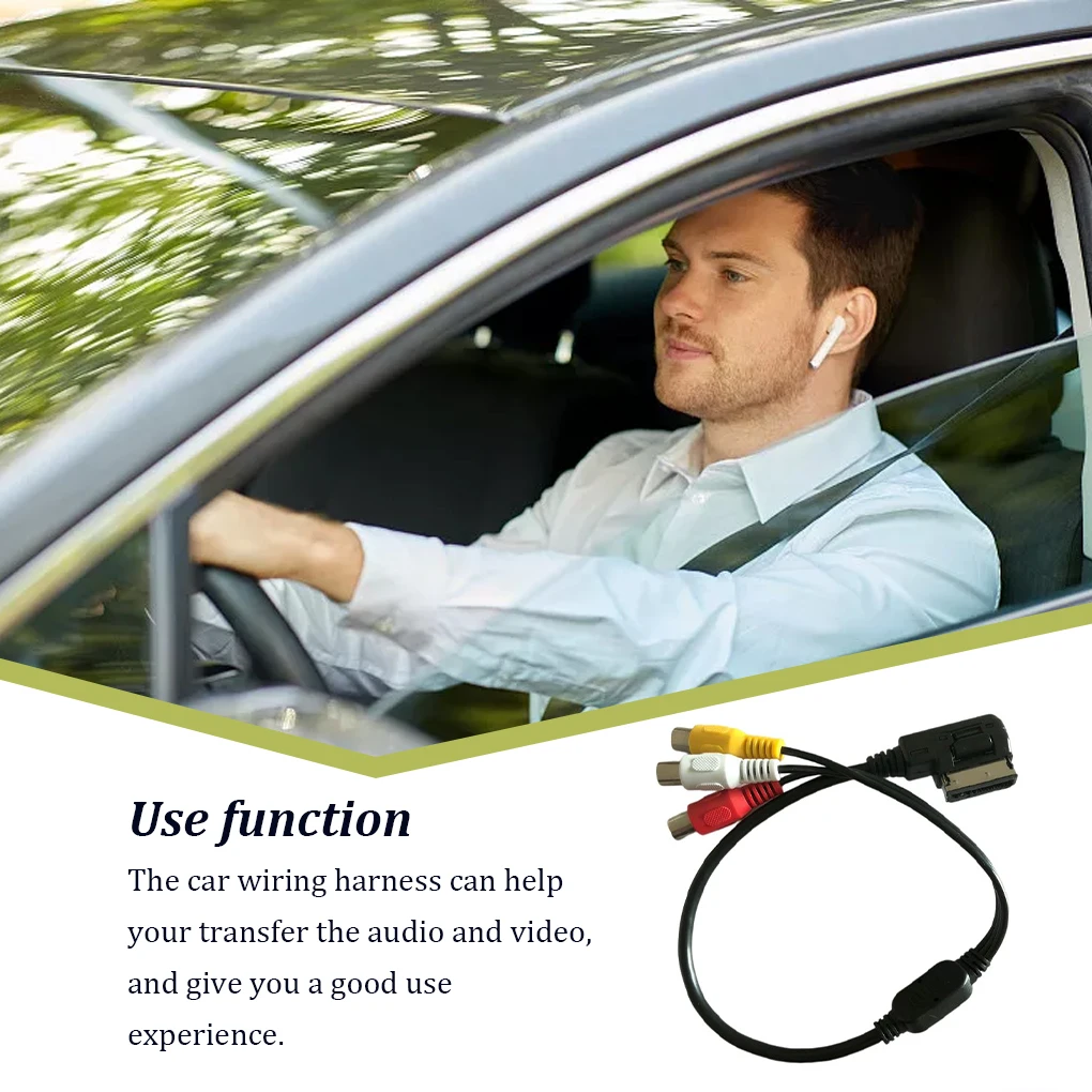 Car Audio Video Cable Auto Wire AUX Adapter Professional Automobile Maintenance Modification Wiring Conversion Part
Car Audio Video Cable Auto Wire AUX Adapter Professional Automobile Maintenance Modification Wiring Conversion Part