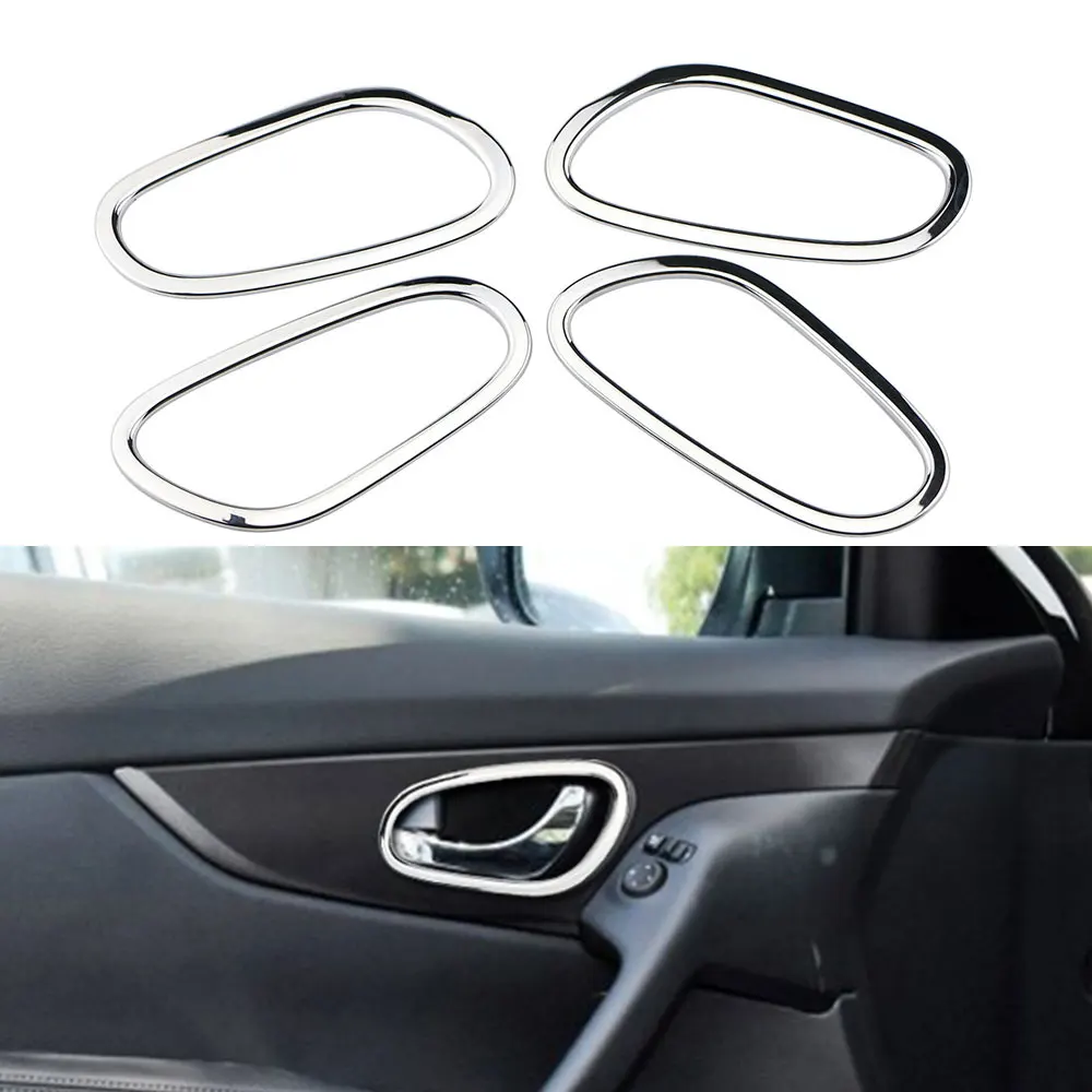 Car Inner Door Handle Cover for Nissan X-trail Xtrail 2014 2015 2016 2017 2018 2019 Chrome Catch Bowl Trim Frame Decoration
Car Inner Door Handle Cover for Nissan X-trail Xtrail 2014 2015 2016 2017 2018 2019 Chrome Catch Bowl Trim Frame Decoration
