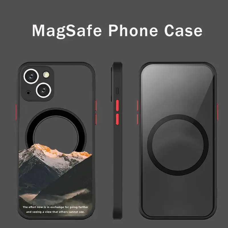 Moonlight Snow Mountain Phone Case For iPhone 13 12 Mini Pro Max Matte transparent Super Magnetic MagSafe Cover
Moonlight Snow Mountain Phone Case For iPhone 13 12 Mini Pro Max Matte transparent Super Magnetic MagSafe Cover
