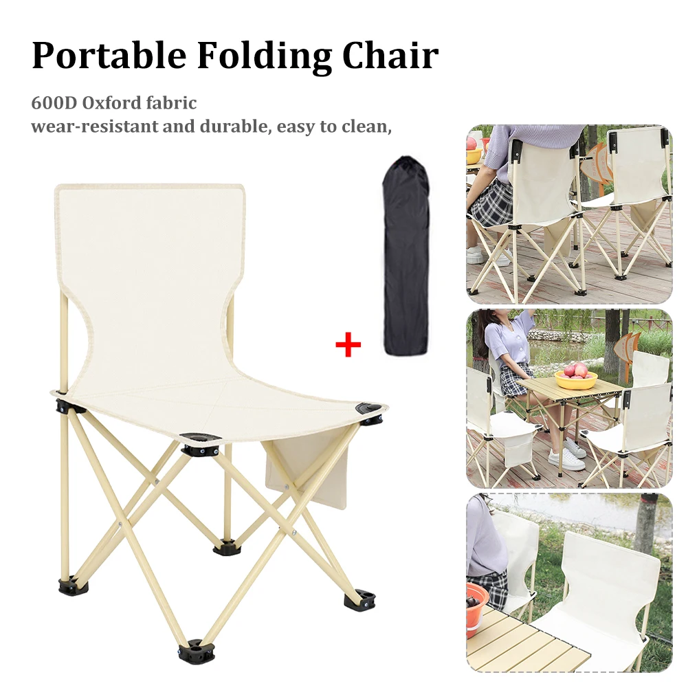 Portable Outdoor Folding Chair Durable Camping Leisure Chairs with Side Pocket Folding Chairs for Picnic Fishing BBQ Painting
Portable Outdoor Folding Chair Durable Camping Leisure Chairs with Side Pocket Folding Chairs for Picnic Fishing BBQ Painting