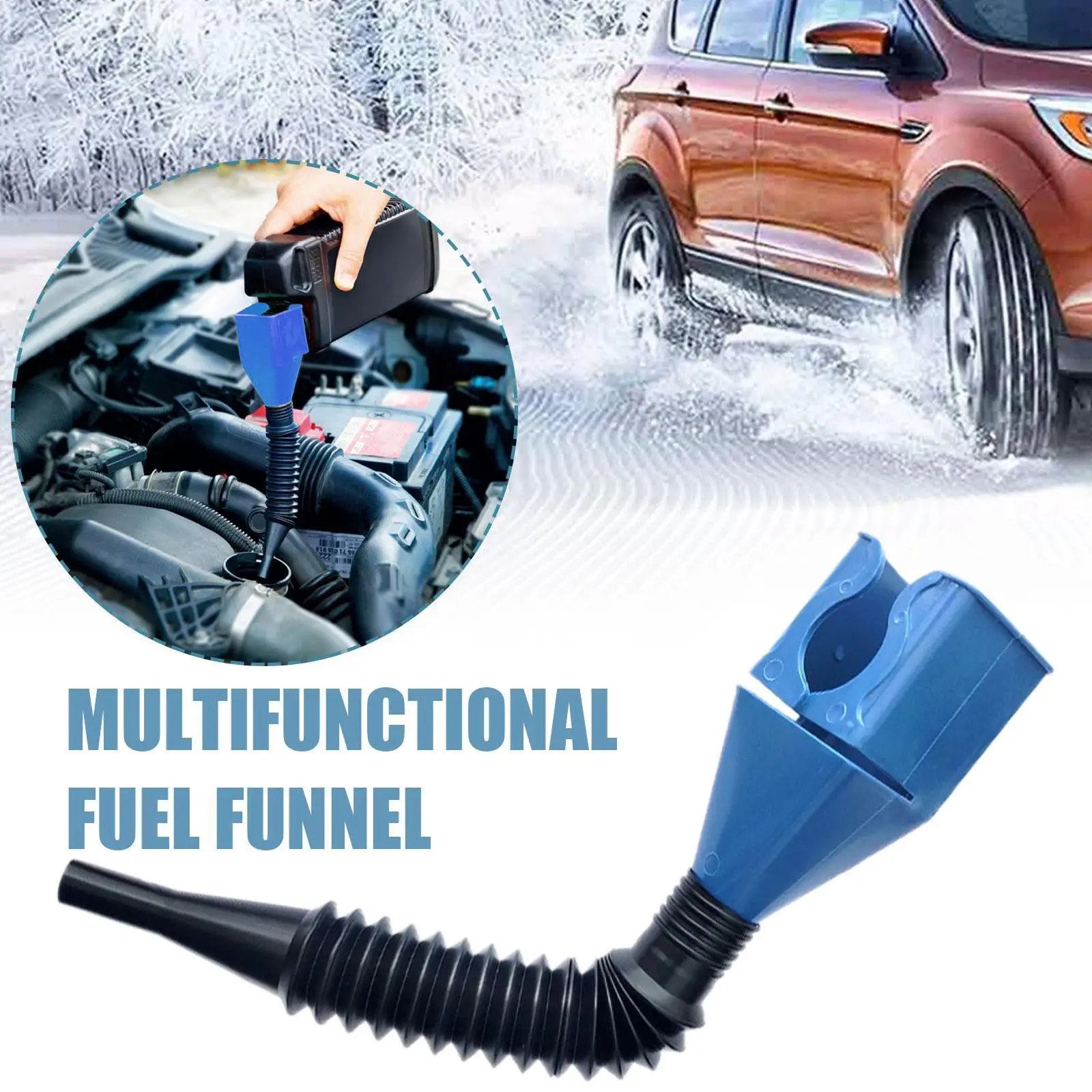 Fuel Funnel Universal Car Motorcycle Refueling Gasoline Engine Oil Funnel With Filter Fluid Change Filling Transfer Tool
Fuel Funnel Universal Car Motorcycle Refueling Gasoline Engine Oil Funnel With Filter Fluid Change Filling Transfer Tool