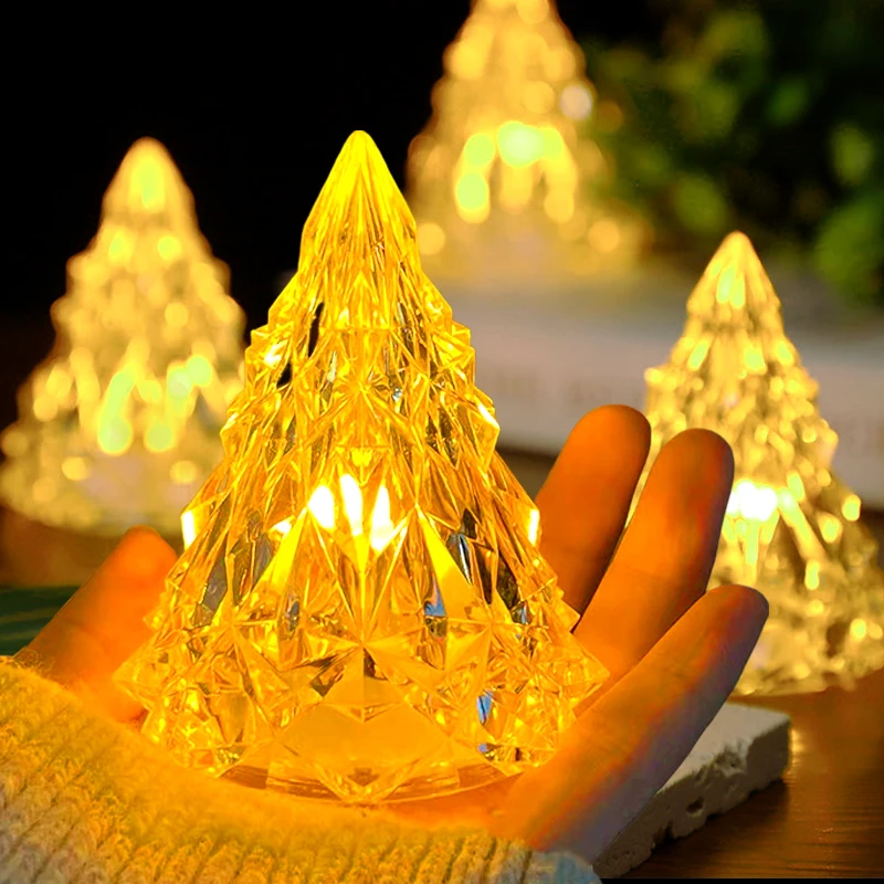 Glowing Christmas Tree LED Light Battery Operated Flashing Night Lights Bedside Table Lamp for Home Christmas Decor Kids Gifts
Glowing Christmas Tree LED Light Battery Operated Flashing Night Lights Bedside Table Lamp for Home Christmas Decor Kids Gifts