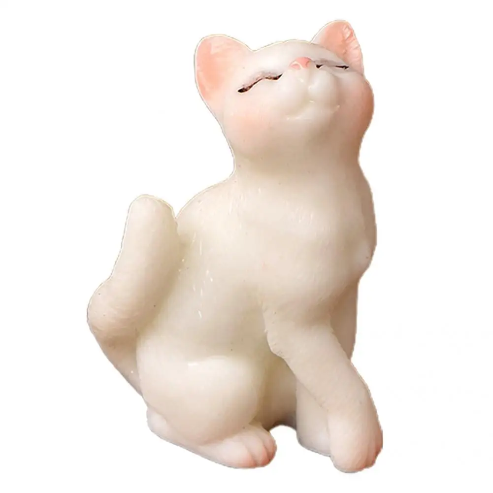 Practical Small Cat Statue Long Lasting Realistic Animal Cat Micro Landscape Decoration Miniatures Cat Cat Ornament
Practical Small Cat Statue Long Lasting Realistic Animal Cat Micro Landscape Decoration Miniatures Cat Cat Ornament