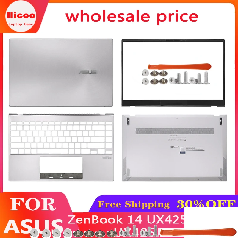 Новый ноутбук с полным покрытием для ASUS ZenBook 14 UX425 UX425J UX425JA U4700J, задняя крышка ЖК-дисплея/передняя рамка/Упор для рук/Нижняя деталь
Новый ноутбук с полным покрытием для ASUS ZenBook 14 UX425 UX425J UX425JA U4700J, задняя крышка ЖК-дисплея/передняя рамка/Упор для рук/Нижняя деталь