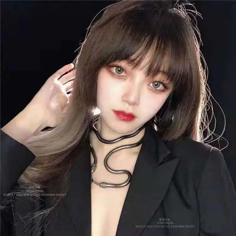 Adjustable Snake-shaped Necklace Gold Silver Color Punk Personality Necklace Bracelet For Women Men Party Jewellery Accessories
Adjustable Snake-shaped Necklace Gold Silver Color Punk Personality Necklace Bracelet For Women Men Party Jewellery Accessories