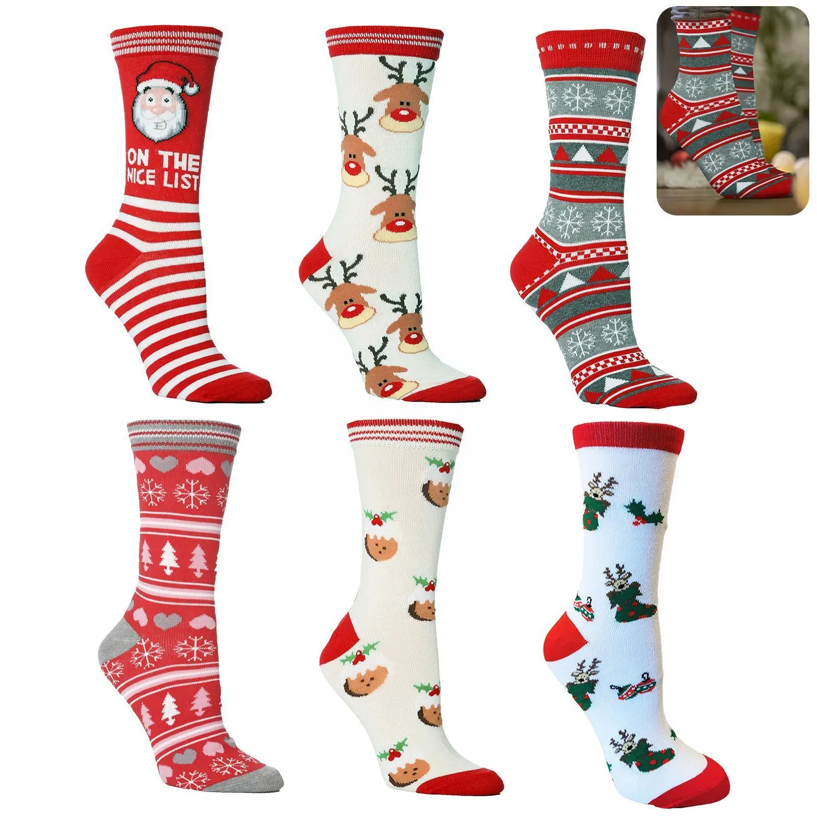 Women Christmas Socks Casual Winter Elk David's Deer Warm 2022 Lady Cartoon Years Cotton Gift Christmas Decor Socks New Soc A4B1
Women Christmas Socks Casual Winter Elk David's Deer Warm 2022 Lady Cartoon Years Cotton Gift Christmas Decor Socks New Soc A4B1