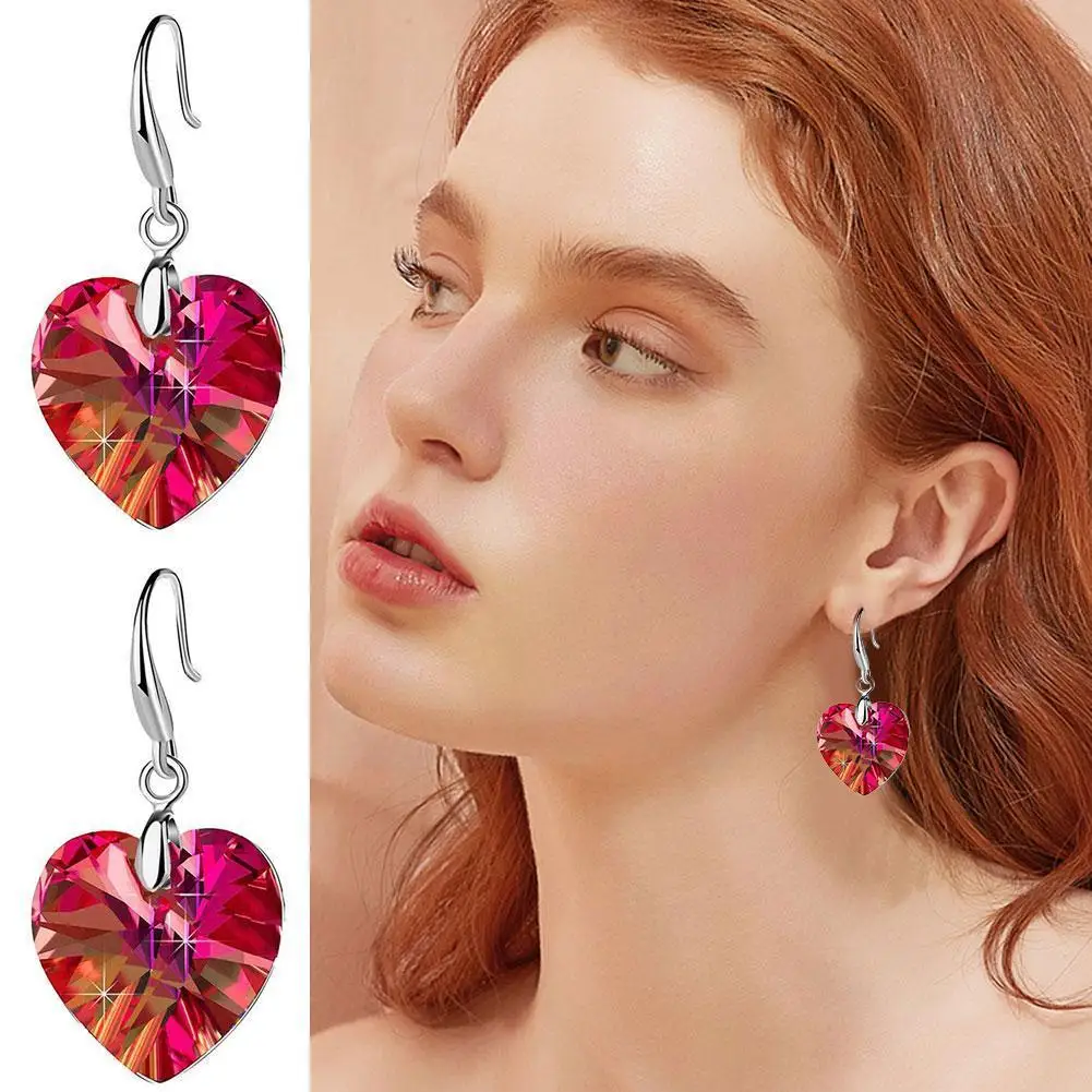 2022 New Fashion Ocean Star Love Pendant Earrings For Women Colorful Peach Heart Crystal Jewelry Gift P0q3
2022 New Fashion Ocean Star Love Pendant Earrings For Women Colorful Peach Heart Crystal Jewelry Gift P0q3