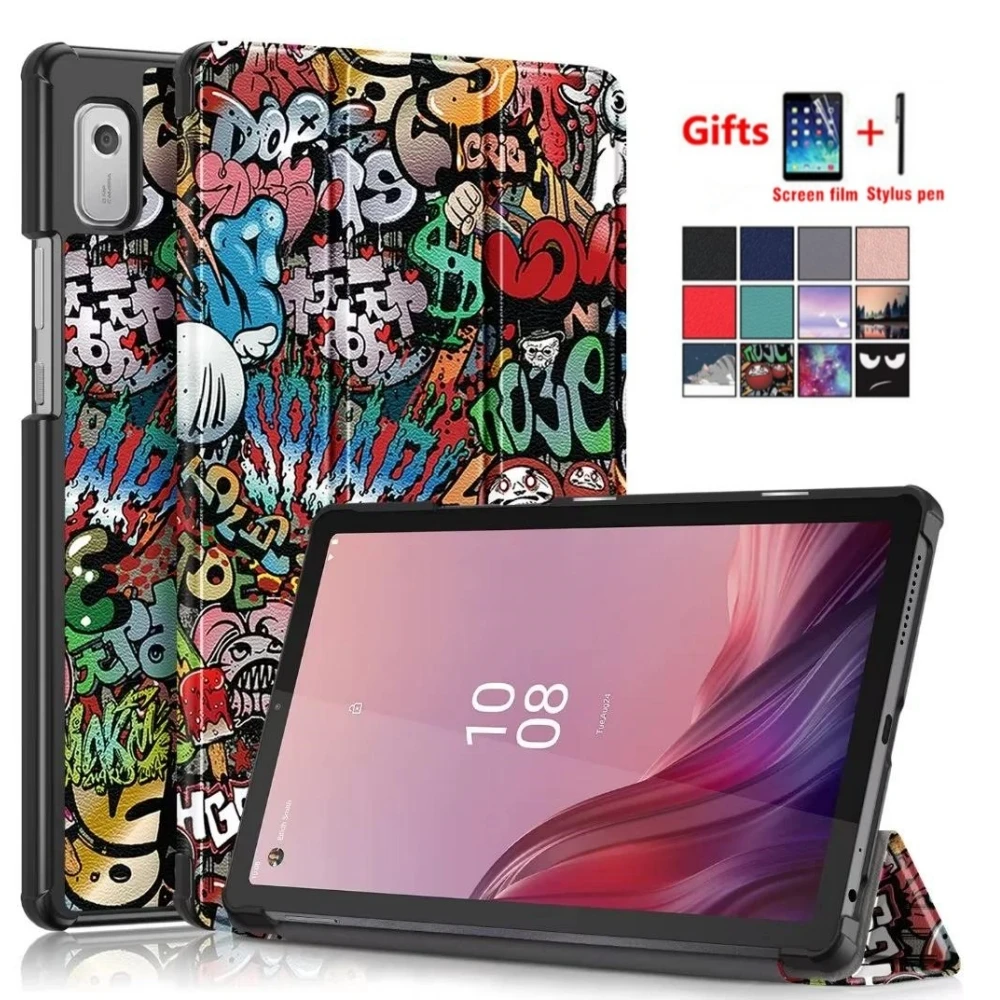 Чехол для планшета Lenovo Tab M9 TB310FU TB310XC 2023 дюйма, Магнитная подставка из искусственной кожи тройного сложения, Чехол + пленка + стилус, 9,0
Чехол для планшета Lenovo Tab M9 TB310FU TB310XC 2023 дюйма, Магнитная подставка из искусственной кожи тройного сложения, Чехол + пленка + стилус, 9,0