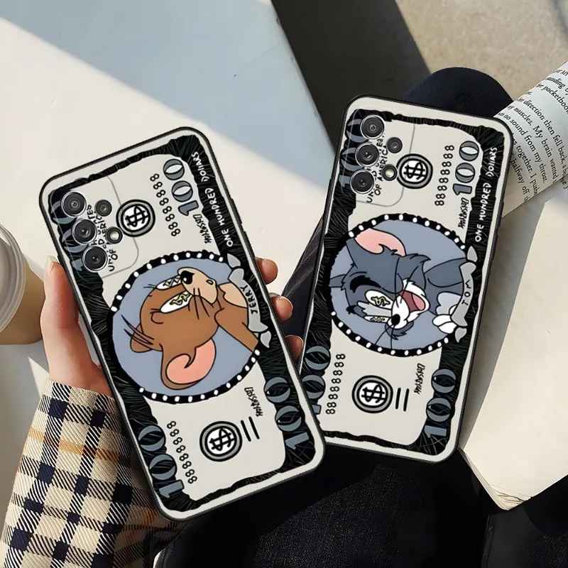 Cat And Mouse Banknote Phone Case For Sumsung S23 S22 S21 Plus Ultra A23 A13 A33 A53 A52 A51 A22 A30 A32 A50 Black Soft Cover
Cat And Mouse Banknote Phone Case For Sumsung S23 S22 S21 Plus Ultra A23 A13 A33 A53 A52 A51 A22 A30 A32 A50 Black Soft Cover