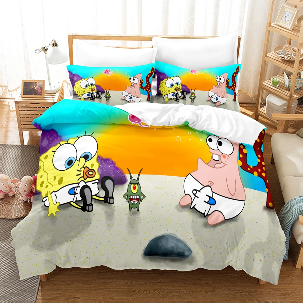Spongebaby Bedding Set Single Twin Full Queen King Size Spongebaby Set Children's Kid Bedroom Duvetcover Sets Spongebaby--002
Spongebaby Bedding Set Single Twin Full Queen King Size Spongebaby Set Children's Kid Bedroom Duvetcover Sets Spongebaby--002