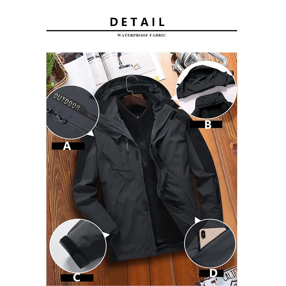 2022 Winter Waterproof Jacket Men Women Outdoor Windbreaker Hiking Camping Skiing Rain Jacket Thick Thermal Coat
2022 Winter Waterproof Jacket Men Women Outdoor Windbreaker Hiking Camping Skiing Rain Jacket Thick Thermal Coat