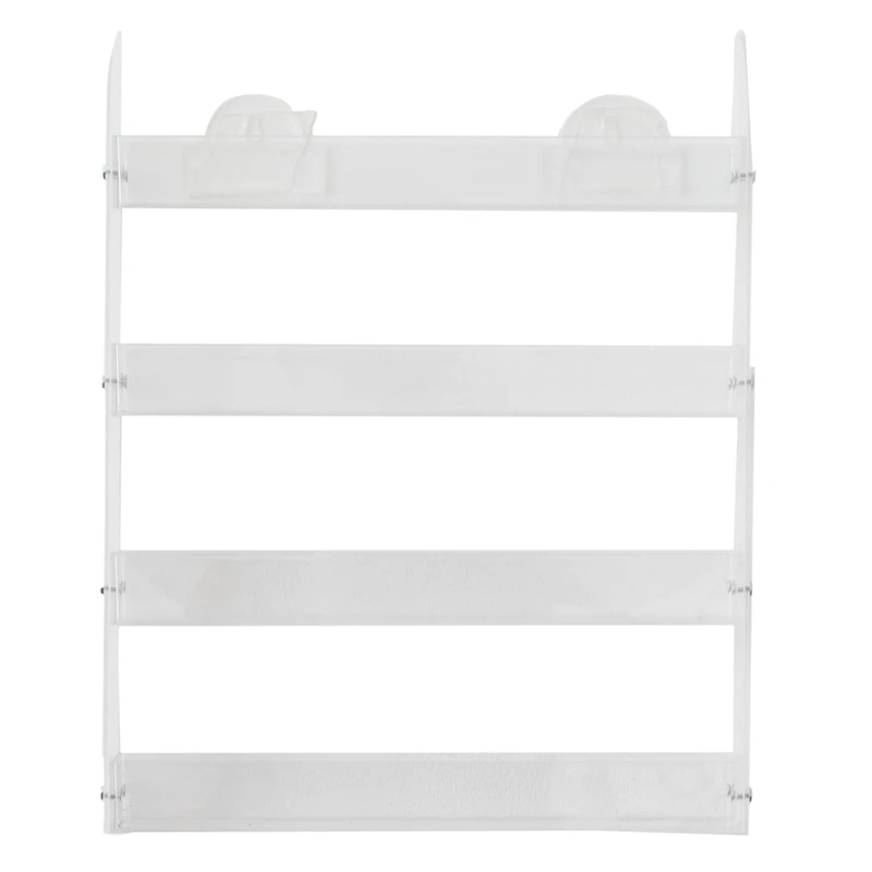 4 Layers Wall Display Shelf Cosmetic Display Rack Essential Oil Bottle Organizer Display Gel Color Organizer Shelf
4 Layers Wall Display Shelf Cosmetic Display Rack Essential Oil Bottle Organizer Display Gel Color Organizer Shelf