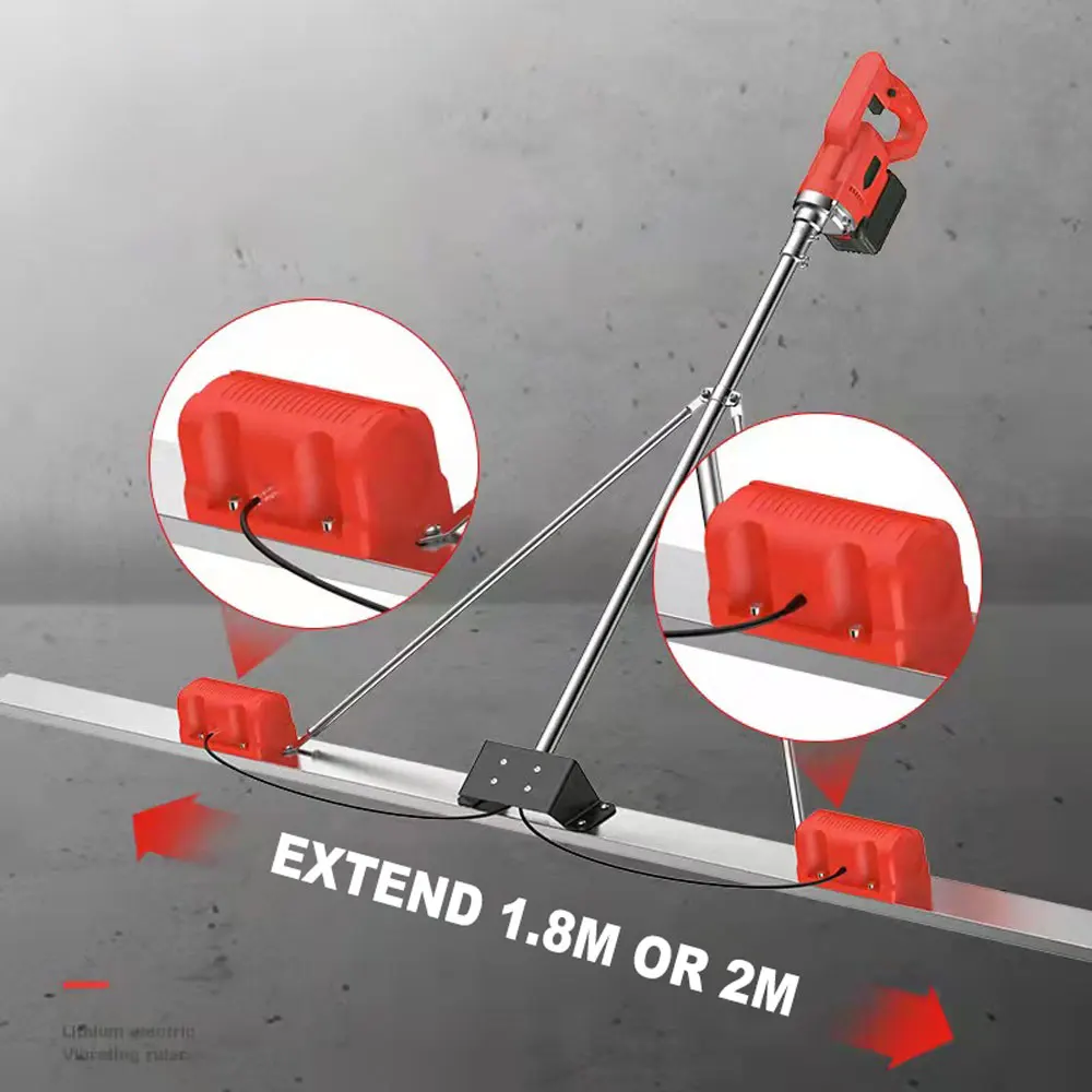 1.5M Concrete electric scraping ruler Tools widening thickening manual ground leveler large-capacity lithium electric vibrating
1.5M Concrete electric scraping ruler Tools widening thickening manual ground leveler large-capacity lithium electric vibrating