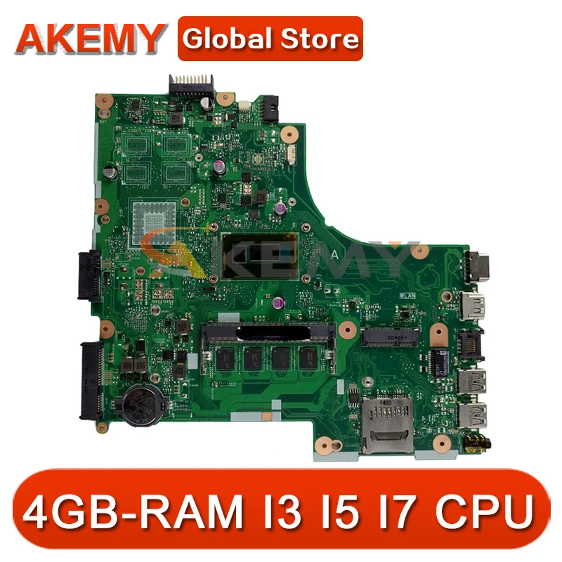 X450LA Laptop Motherboard for ASUS X450LA X450LC X450LB X450LN X450L Original Motherboard Mainboard 4GB-RAM I3 I5 I7 CPU UMA
X450LA Laptop Motherboard for ASUS X450LA X450LC X450LB X450LN X450L Original Motherboard Mainboard 4GB-RAM I3 I5 I7 CPU UMA