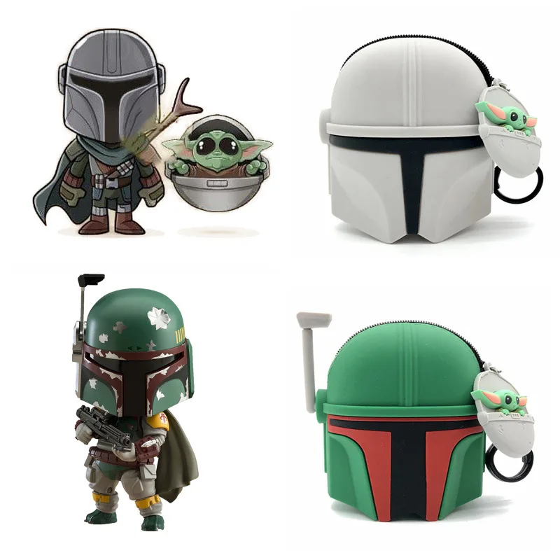 Disney Star Wars The Mandalorian Jango Fett Kawaii Coin Wallet Keyring Backpack Decoration Pendant Car Gifts
Disney Star Wars The Mandalorian Jango Fett Kawaii Coin Wallet Keyring Backpack Decoration Pendant Car Gifts