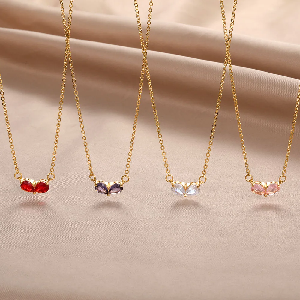 Copper Zircon Necklace For Women Golden Color Chains Jewelry Accessories For Women Christmas Gift Free Shipping Items Necklace
Copper Zircon Necklace For Women Golden Color Chains Jewelry Accessories For Women Christmas Gift Free Shipping Items Necklace