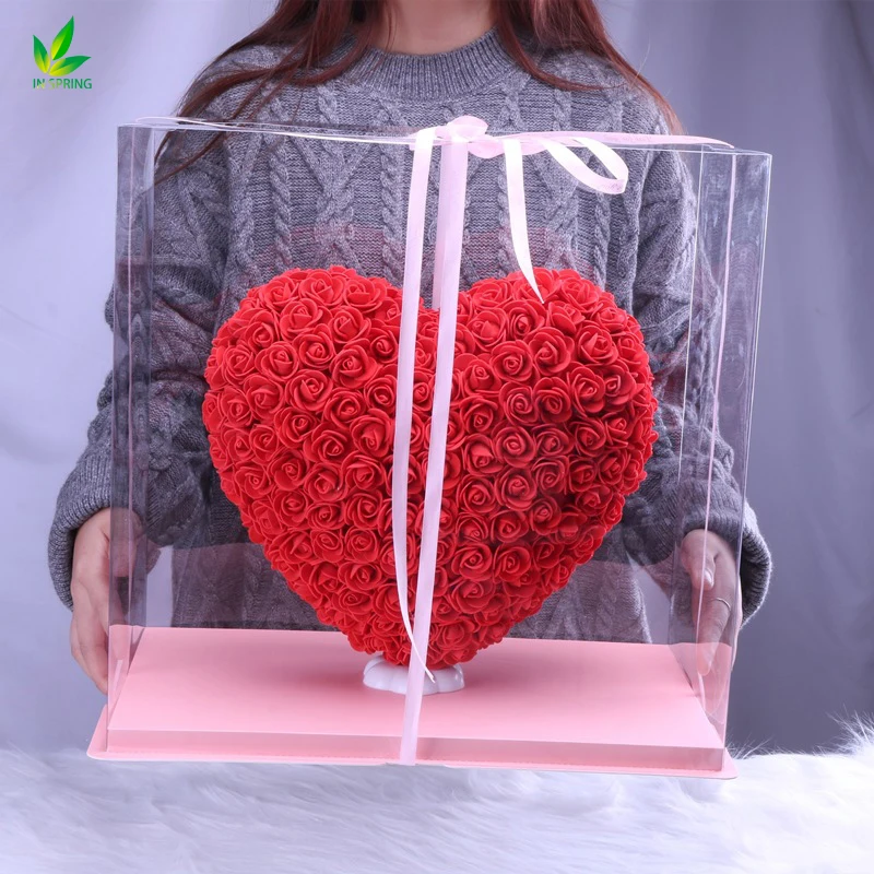 Three-dimensional heart-shaped rose Pink Silk Artificial Flowers Bouquet For Valentines Day Gifts Home Wedding Party Decoration
Three-dimensional heart-shaped rose Pink Silk Artificial Flowers Bouquet For Valentines Day Gifts Home Wedding Party Decoration