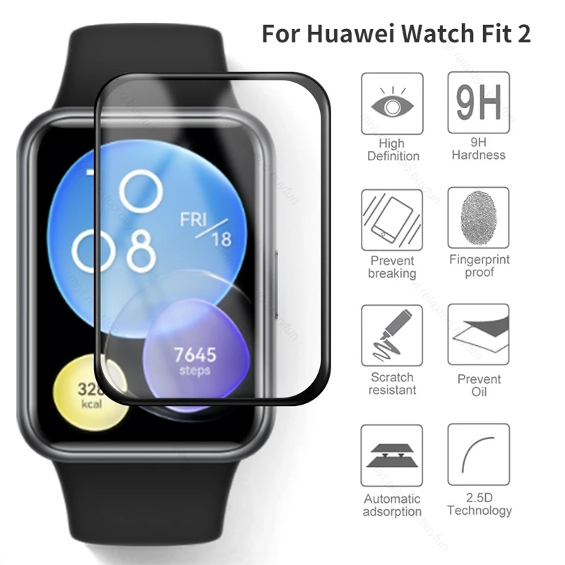 Soft Fiber Curved Protective Film For Huawei Watch Fit 2 Fit2 Smartwatch Full Screen Protector Film Cover Accessories
Soft Fiber Curved Protective Film For Huawei Watch Fit 2 Fit2 Smartwatch Full Screen Protector Film Cover Accessories
