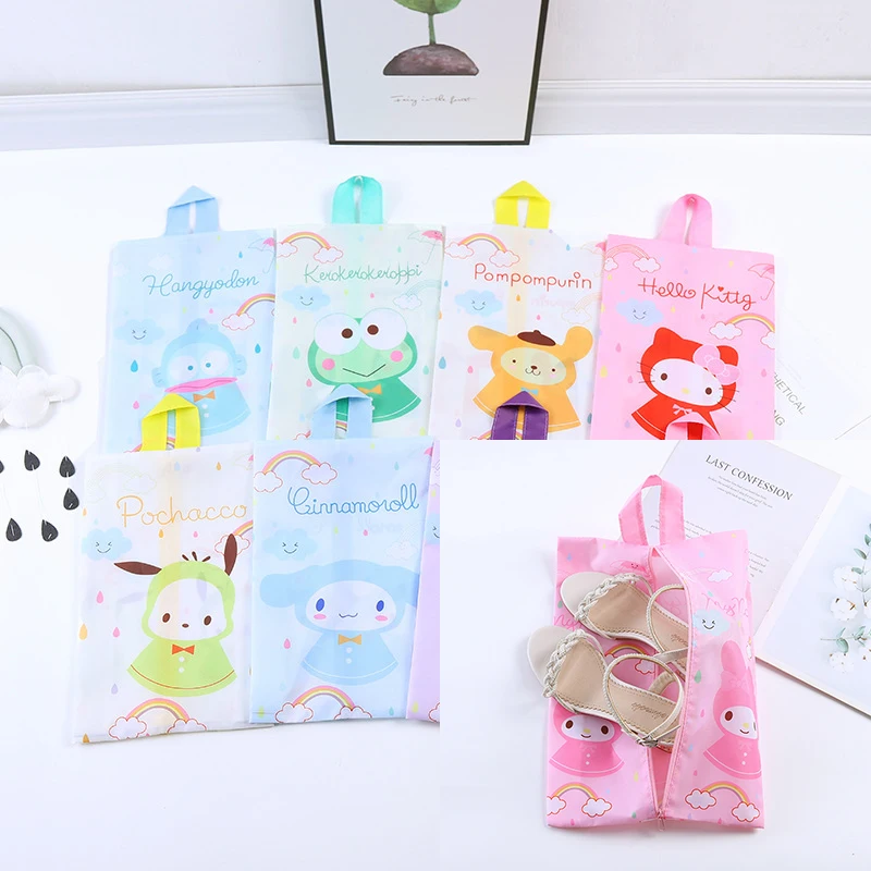 Sanrio Kawaii Hello Kitty Shoe Bag Cartoon Cinnamoroll Double-sided Printing Towel Clothes Storage Bag Cute Household Supplies
Sanrio Kawaii Hello Kitty Shoe Bag Cartoon Cinnamoroll Double-sided Printing Towel Clothes Storage Bag Cute Household Supplies