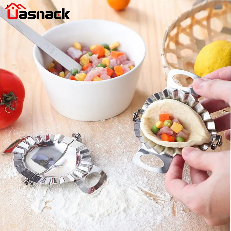 Lazy Dumplings Tools DIY Jiaozi Maker Device Easy Stainless Steel Dumpling Peeling Slicer Dumpling Mold Kitchen Accessories
Lazy Dumplings Tools DIY Jiaozi Maker Device Easy Stainless Steel Dumpling Peeling Slicer Dumpling Mold Kitchen Accessories