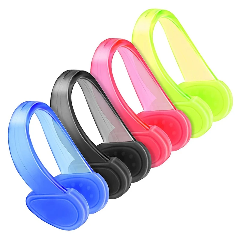 4Pcs Swimming Nose Plugs For Kids, Waterproof Silicone Swimming Nose Clip For Adults, Nose Plugs For Training Protector
4Pcs Swimming Nose Plugs For Kids, Waterproof Silicone Swimming Nose Clip For Adults, Nose Plugs For Training Protector