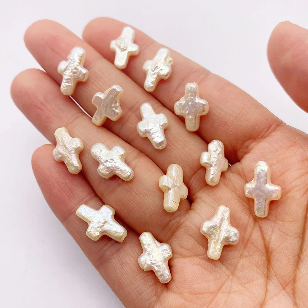 Natural Mother of Pearl White Cross Acrylic Beaded Bracelet Pendant for DIY Women's Earrings Necklace Jewelry Making Accessories
Natural Mother of Pearl White Cross Acrylic Beaded Bracelet Pendant for DIY Women's Earrings Necklace Jewelry Making Accessories