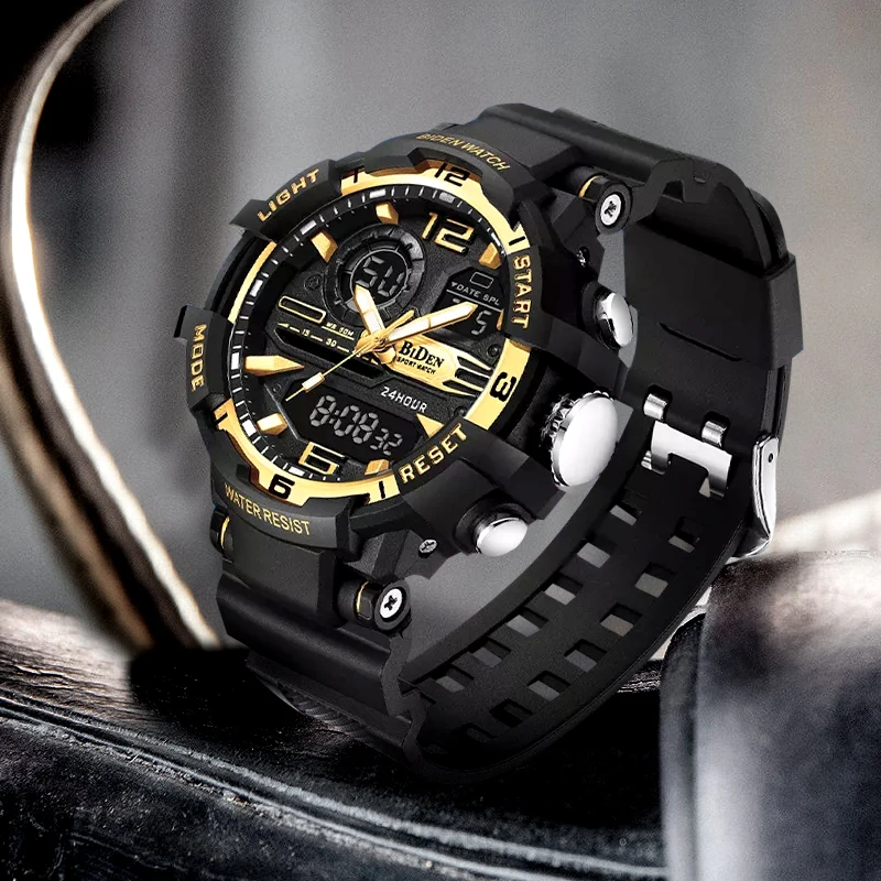 Biden New Calendar Alarm Gift Men Watch Male Black Sport Waterproof Analog Digital Men Watches 2022
Biden New Calendar Alarm Gift Men Watch Male Black Sport Waterproof Analog Digital Men Watches 2022