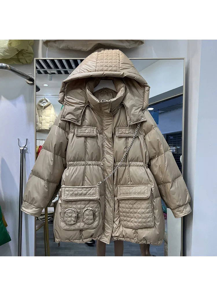 New Women Hooded Down Jacket White Duck Down Jackets Winter Warm Coats And Parkas Female Outwear
New Women Hooded Down Jacket White Duck Down Jackets Winter Warm Coats And Parkas Female Outwear