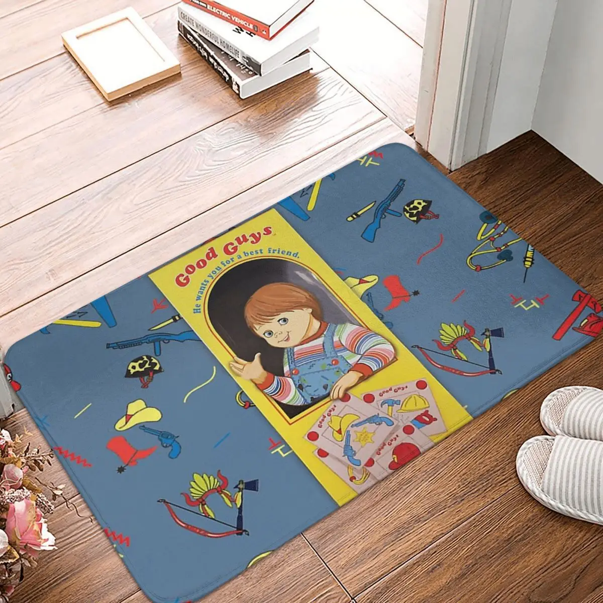Chucky Cute And Funny TV Drama Kitchen Non-Slip Carpet Chucky Living Room Mat Entrance Door Doormat Home Decor Rug
Chucky Cute And Funny TV Drama Kitchen Non-Slip Carpet Chucky Living Room Mat Entrance Door Doormat Home Decor Rug
