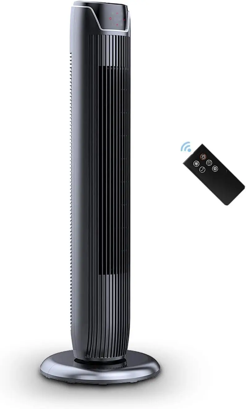 Quiet Oscillating Fan, 36-inch Glossy Black Folding fan Desk fan Rechargeable fan Air conditioner Solar fan Usb fan Mini fan po
Quiet Oscillating Fan, 36-inch Glossy Black Folding fan Desk fan Rechargeable fan Air conditioner Solar fan Usb fan Mini fan po