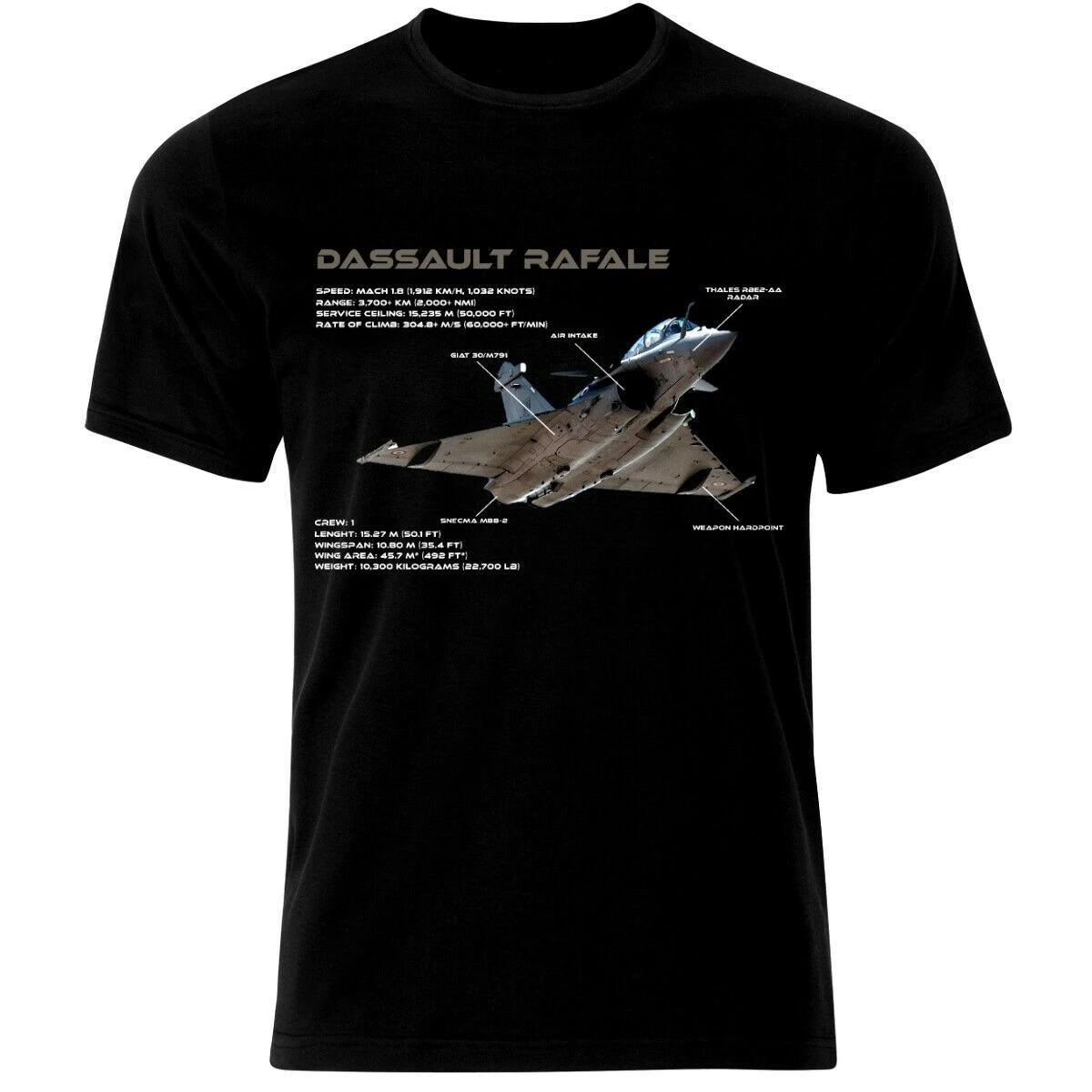 Dassalut Rafale Air Fighter Aircraft Jet Air Fighter Aircraft Blueprint T-Shirt
Dassalut Rafale Air Fighter Aircraft Jet Air Fighter Aircraft Blueprint T-Shirt