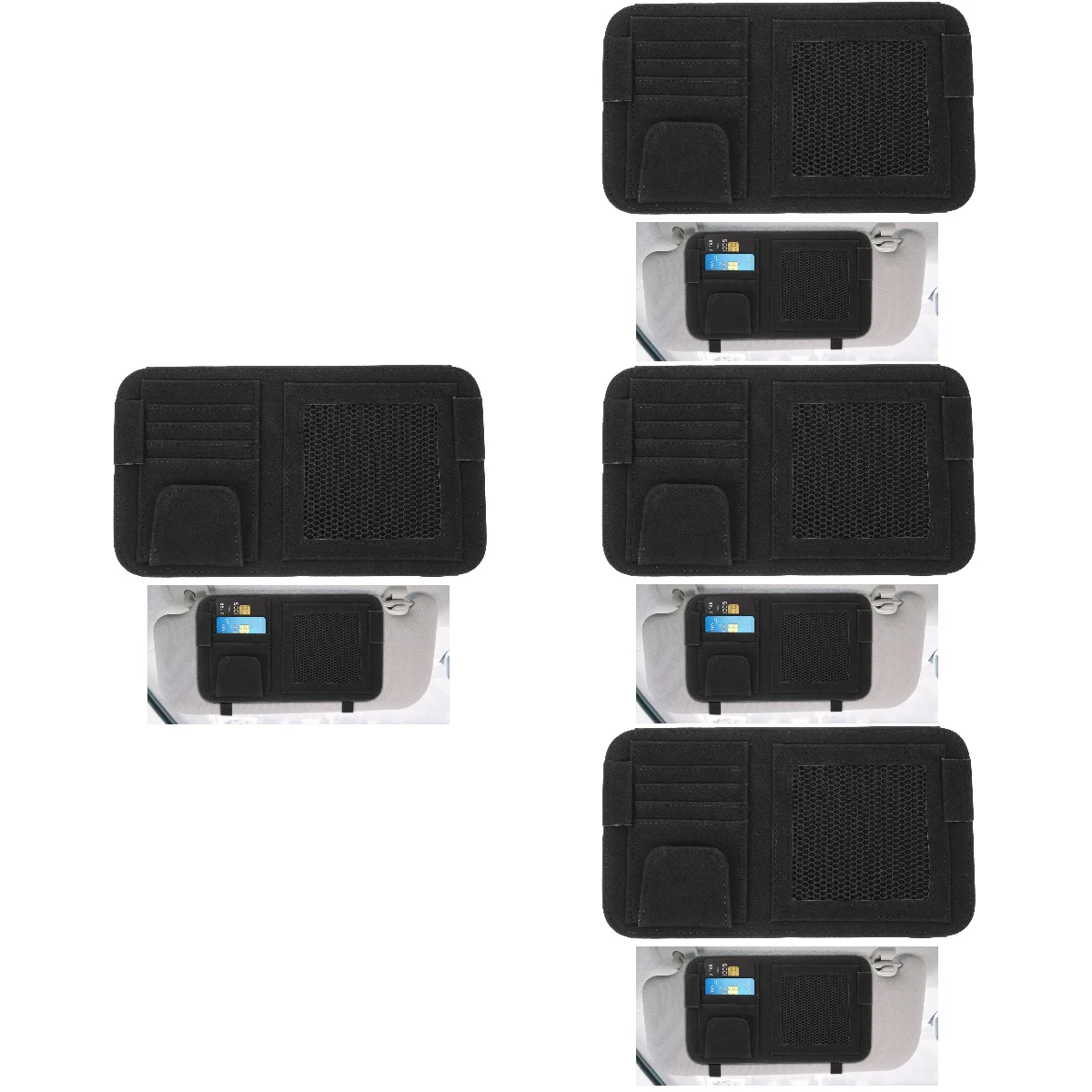 4pcs Car Sun Visor Organizer Car Interior Accessories Pocket Organizer Sunglasse Holder
4pcs Car Sun Visor Organizer Car Interior Accessories Pocket Organizer Sunglasse Holder
