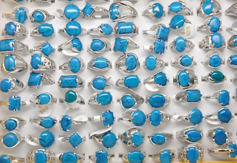 New Vintage Ethnic Turquoises Rings For Women Blue Stone Finger Ring Punk Style Jewelry Men Women Party Gifts звенеть
New Vintage Ethnic Turquoises Rings For Women Blue Stone Finger Ring Punk Style Jewelry Men Women Party Gifts звенеть