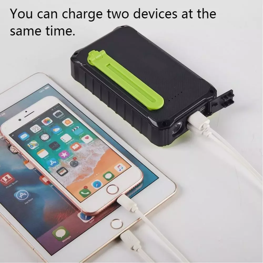 Solar Power Bank 12000 mAh Outdoor Emergency Portable Power Bank LED Lighting Mobile Phone Battery External Auxiliary Charger
Solar Power Bank 12000 mAh Outdoor Emergency Portable Power Bank LED Lighting Mobile Phone Battery External Auxiliary Charger