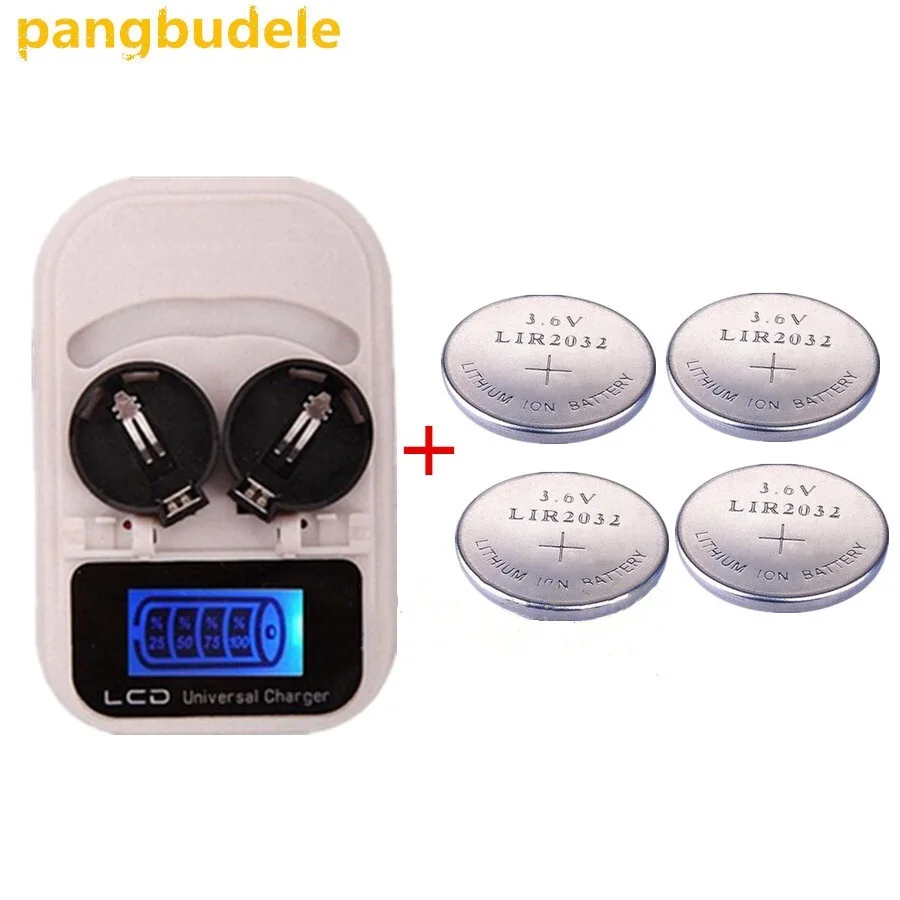 NEW 1PCS charger+4PCSLIR2032 , rechargeable LIR2032 LIR2025 LIR2016 3.6V button battery, LED rechargeable display, USB interface
NEW 1PCS charger+4PCSLIR2032 , rechargeable LIR2032 LIR2025 LIR2016 3.6V button battery, LED rechargeable display, USB interface