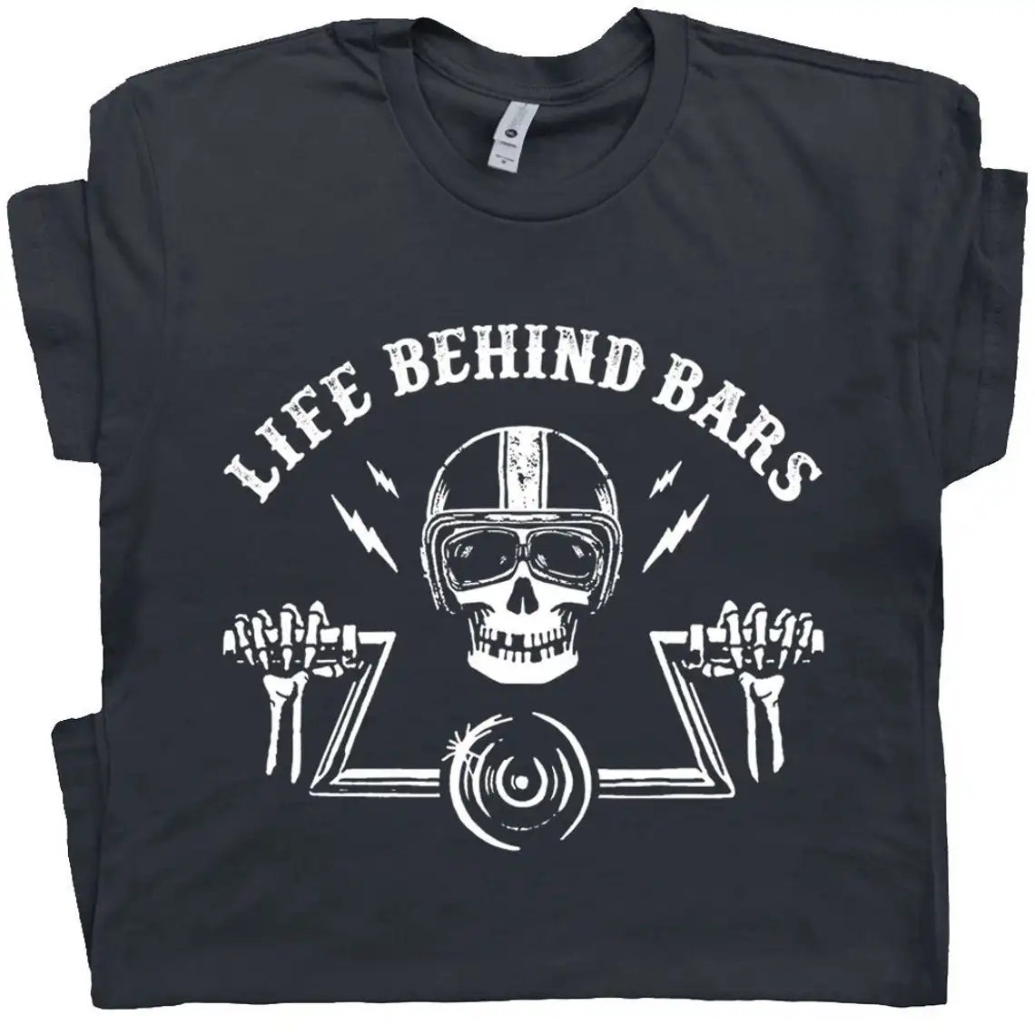 Motorcycle T Shirt Life Behind Bars Cool Motorcycle Tee Skeleton Decal Biker Humor Route 66 T Shirt Funny Motorcycle T Shirts
Motorcycle T Shirt Life Behind Bars Cool Motorcycle Tee Skeleton Decal Biker Humor Route 66 T Shirt Funny Motorcycle T Shirts